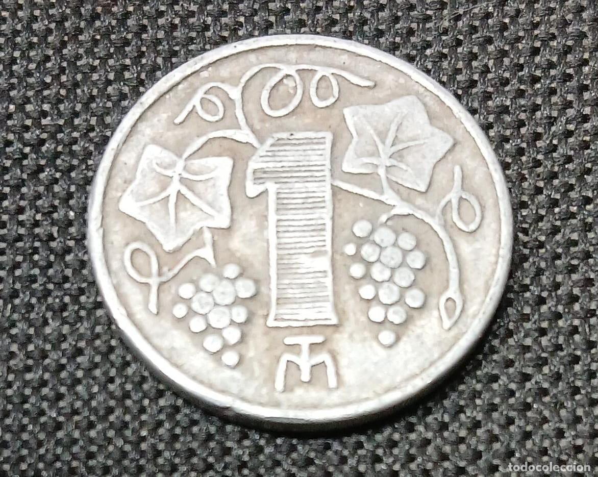 Monedas antiguas de Am&eacute;rica: Moneda de 1. Emilio Gimenez - Foto 1
