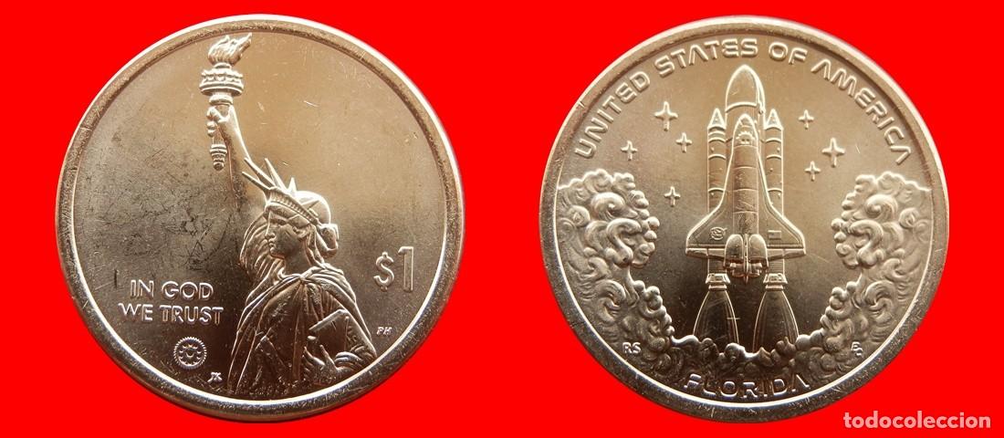 Monedas antiguas de Am&eacute;rica: 1 DOLAR 2025-P FLORIDA SIN CIRCULAR USA-7846SC