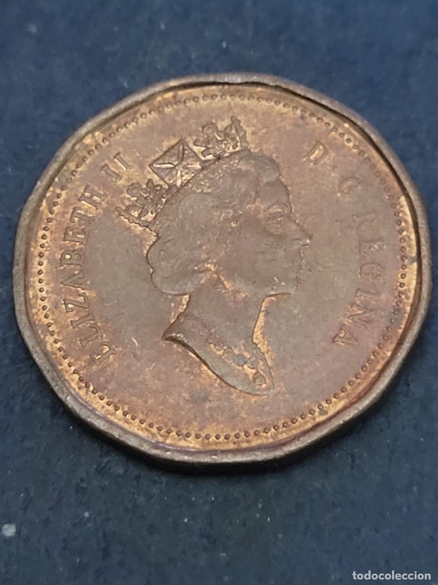 Monedas antiguas de Am&eacute;rica: Moneda 1 centavo 1995 Canad&aacute; - Foto 1