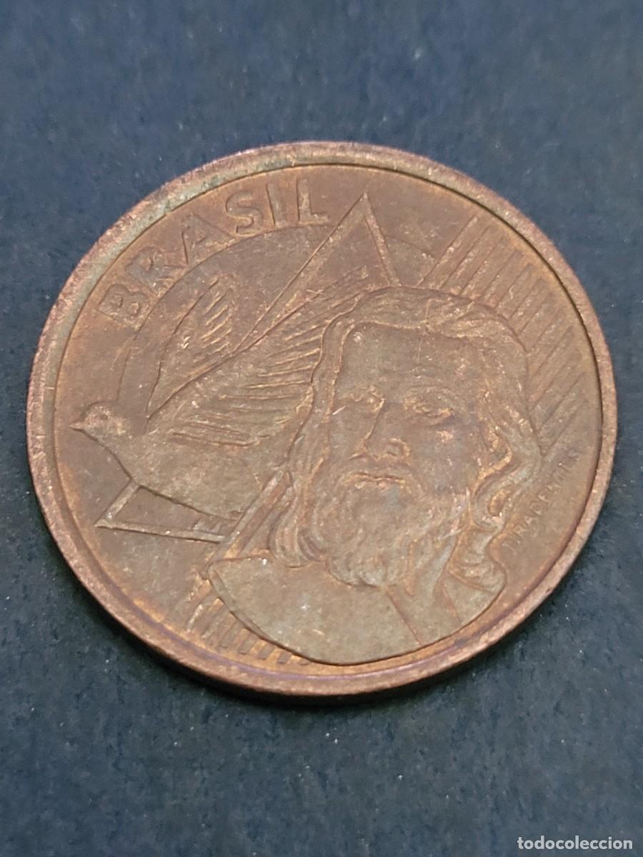 Monedas antiguas de Am&eacute;rica: Moneda 5 centavos 2014 Brasil - Foto 1
