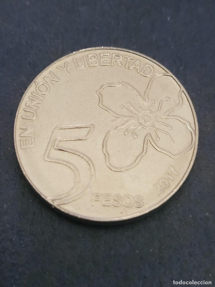Monedas antiguas de Am&eacute;rica: Moneda 5 pesos 2017 Argentina - Foto 2