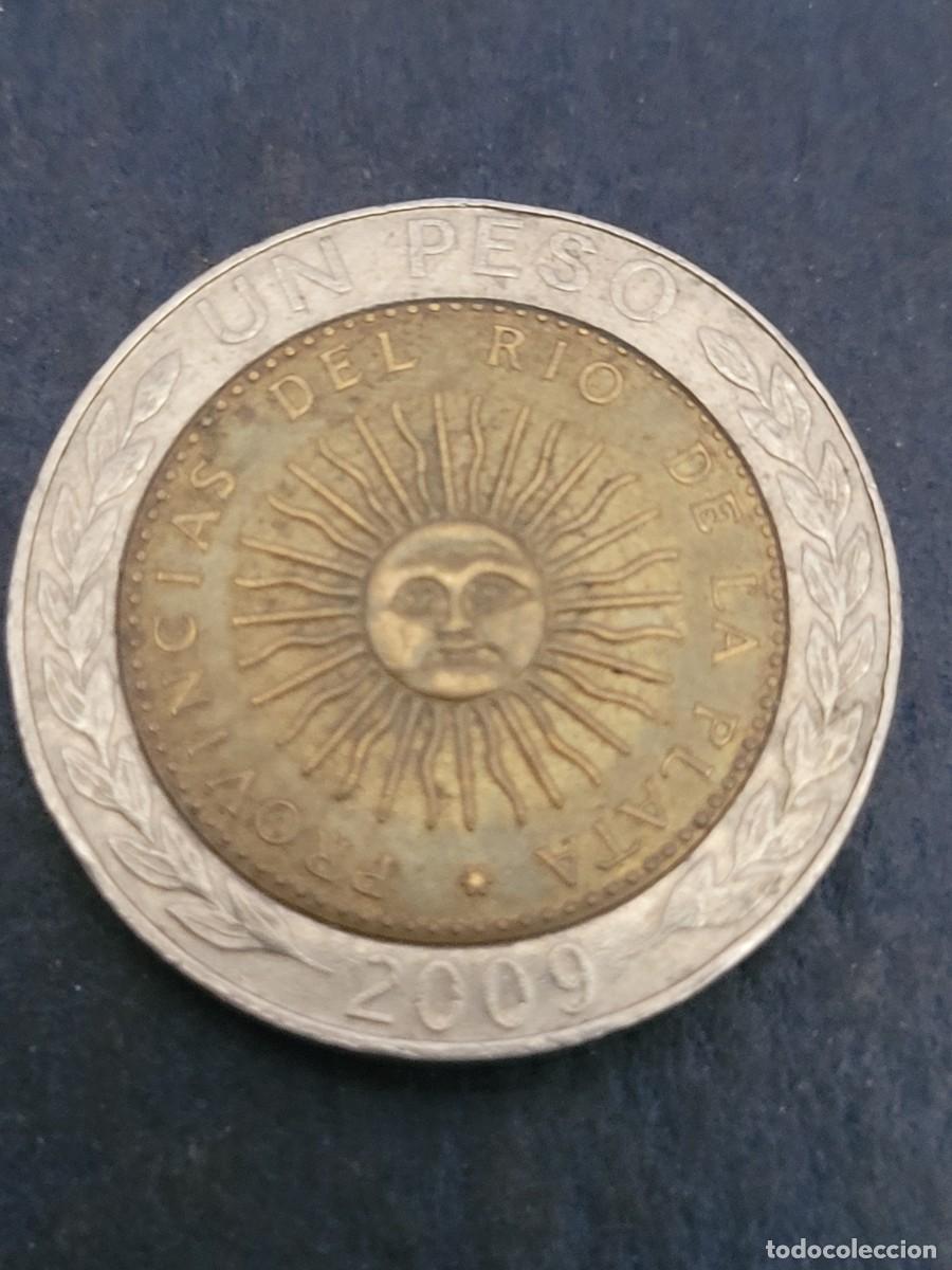 Monedas antiguas de Am&eacute;rica: Moneda 1 peso 2009 ceca &rdquo;D&rdquo; Argentina - Foto 2