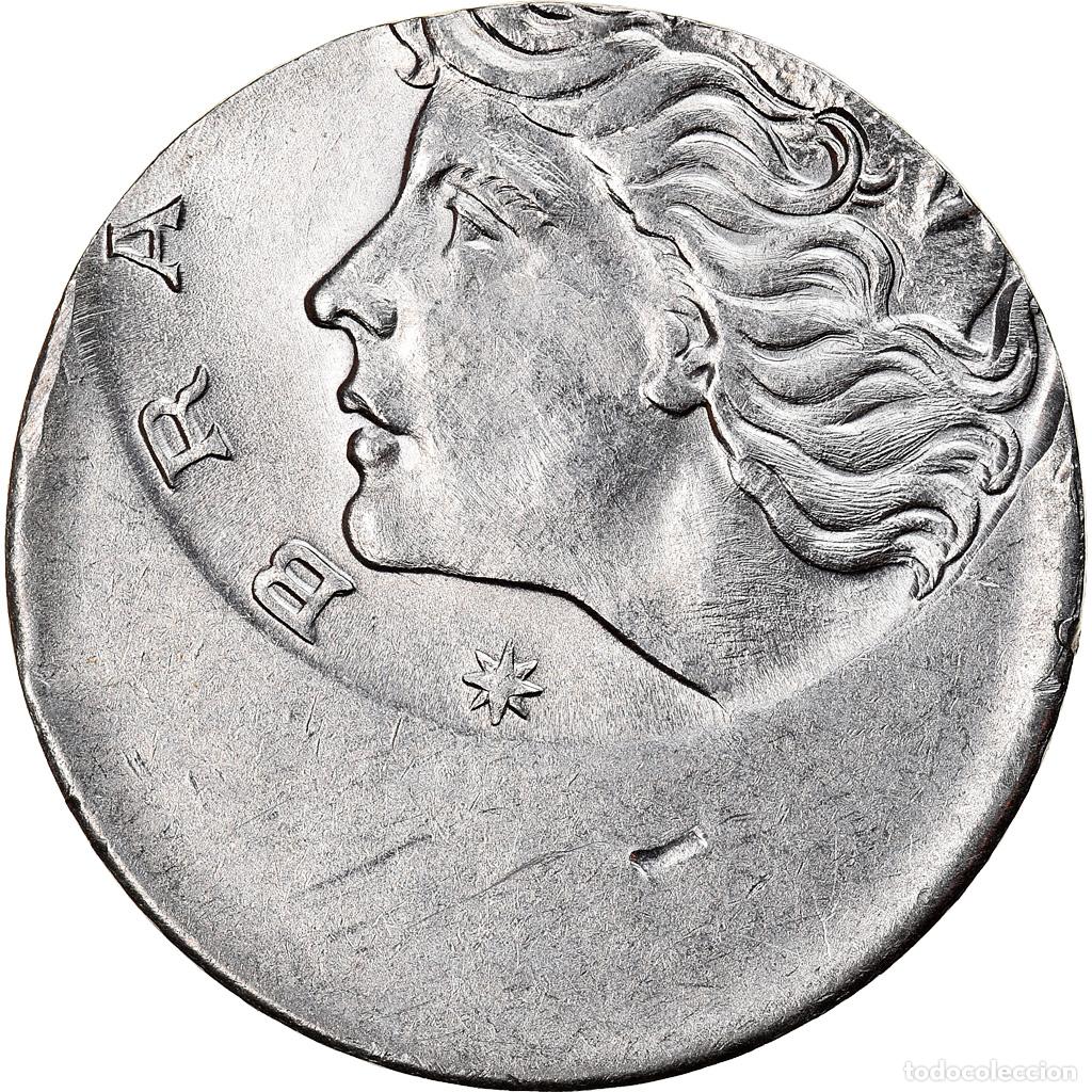 Old Coins of America: [#840518] Moneda, Brasil, 5 Centavos, error off center strike, MBC+, Acero inoxidable