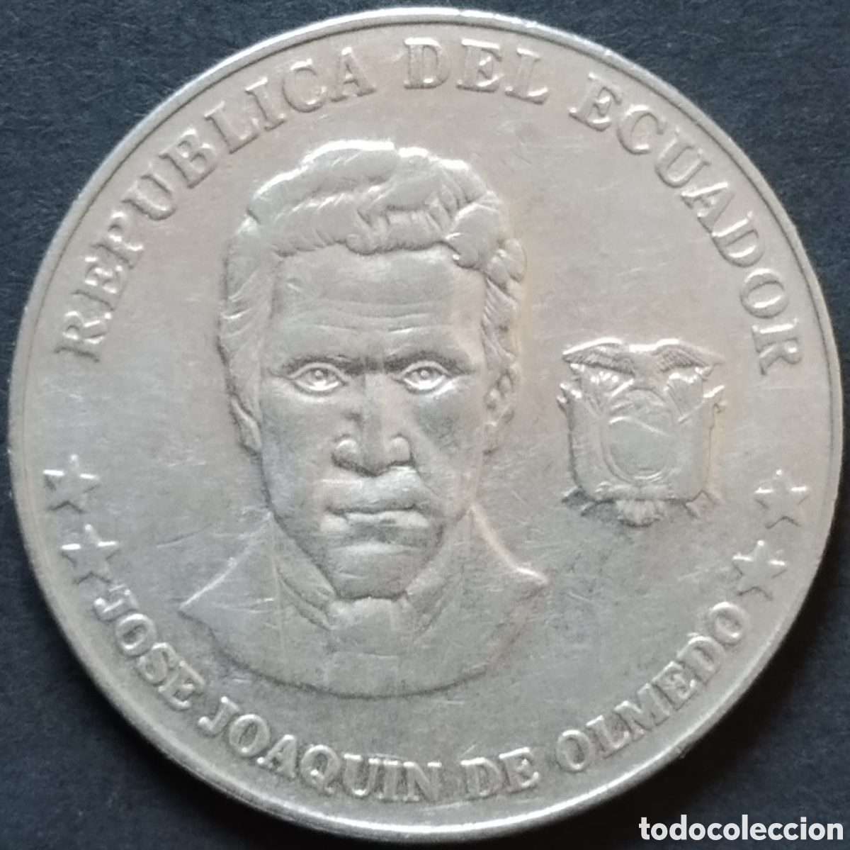 Monedas antiguas de Am&eacute;rica: MONEDA - ECUADOR 25 CENTAVOS 2000 - Foto 2