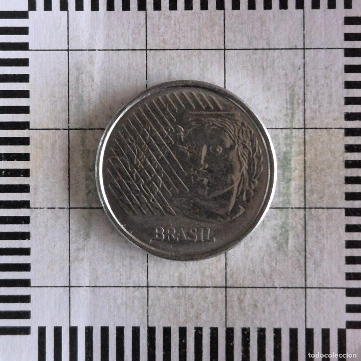 Monedas antiguas de Am&eacute;rica: 10 CENTAVOS, BRASIL. 1995. (KM#633). - Foto 2
