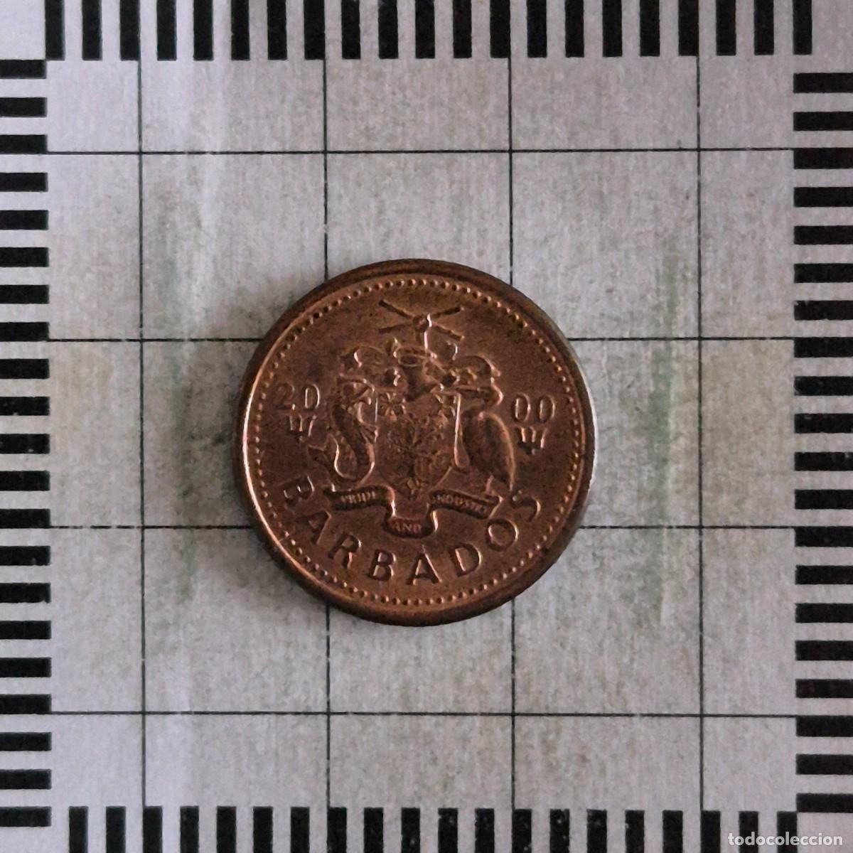 Monedas antiguas de Am&eacute;rica: 1 CENT, BARBADOS. 2000. (KM#10a). - Foto 1