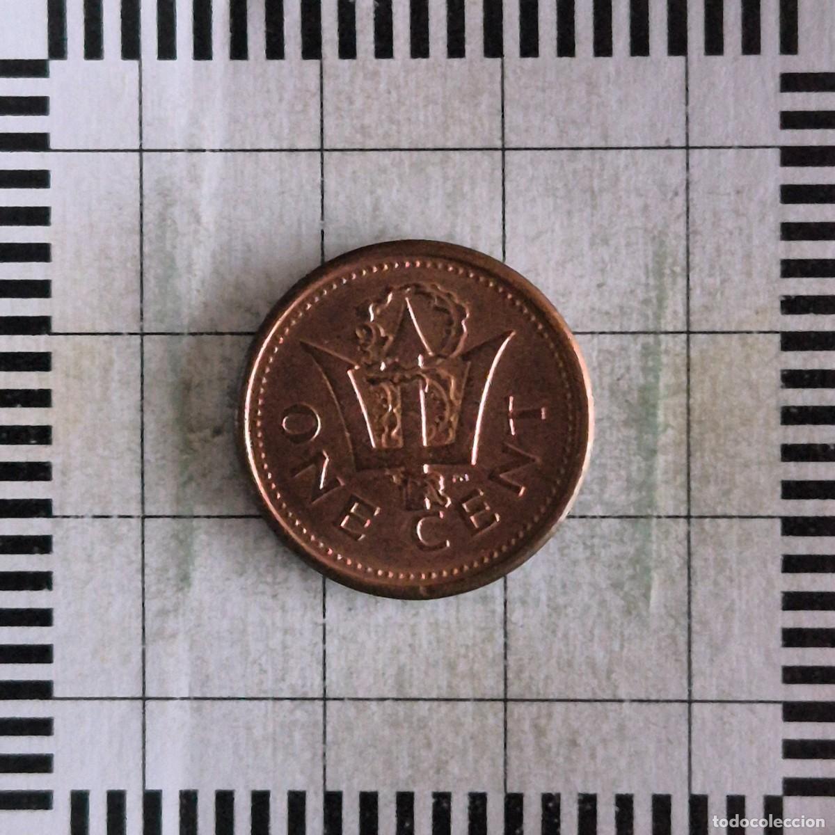 Monedas antiguas de Am&eacute;rica: 1 CENT, BARBADOS. 2000. (KM#10a). - Foto 2
