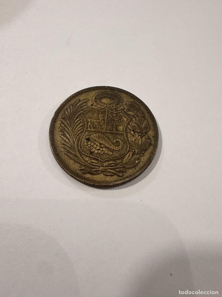 Monedas antiguas de Am&eacute;rica: 1 Sol de Oro - Per&uacute; 1957 - Foto 1