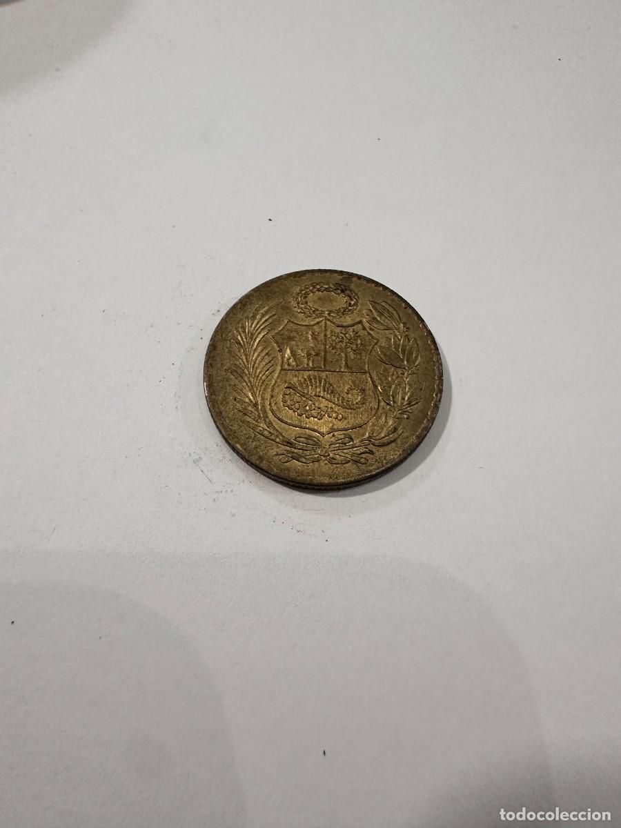 Monedas antiguas de Am&eacute;rica: Moneda 1/2 Sol - Per&uacute; - 1960 - Foto 2