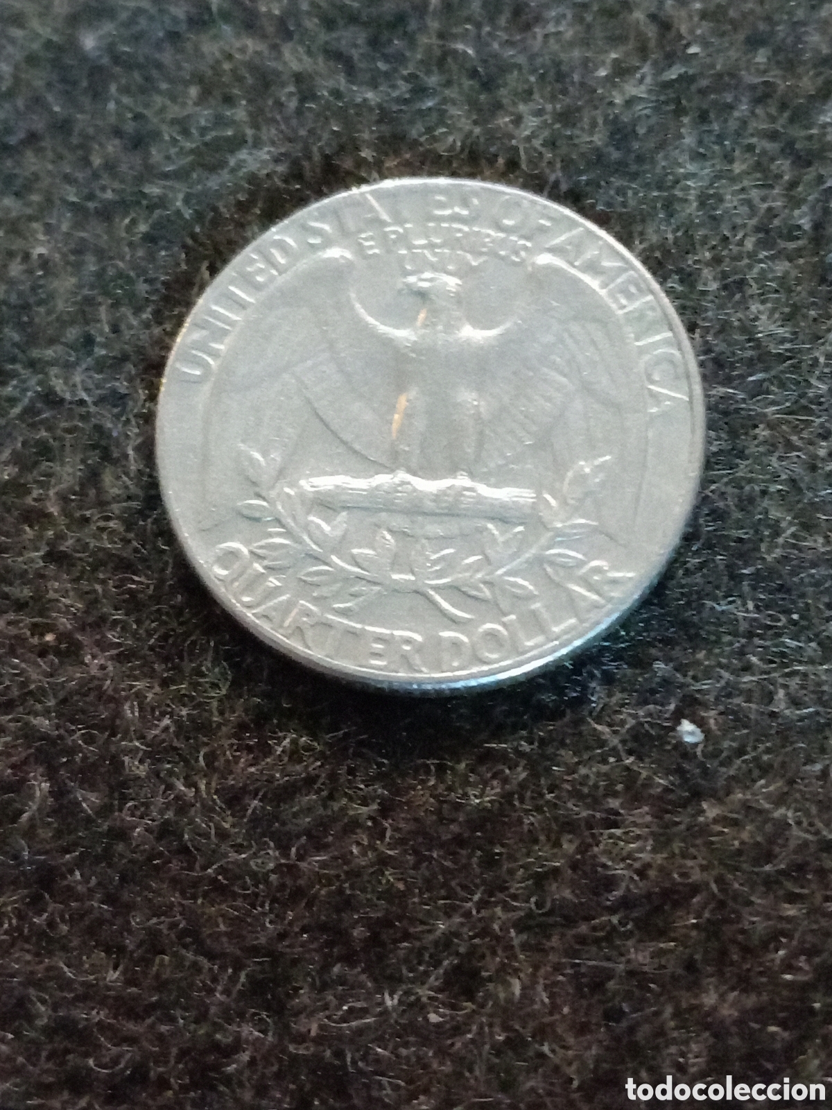 Monedas antiguas de Am&eacute;rica: Moneda de quarto de dolar americana - Foto 1