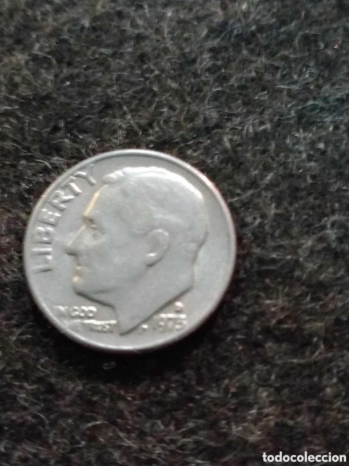 Monedas antiguas de Am&eacute;rica: Moneda de 10 c&eacute;ntimos EEUU - Foto 1