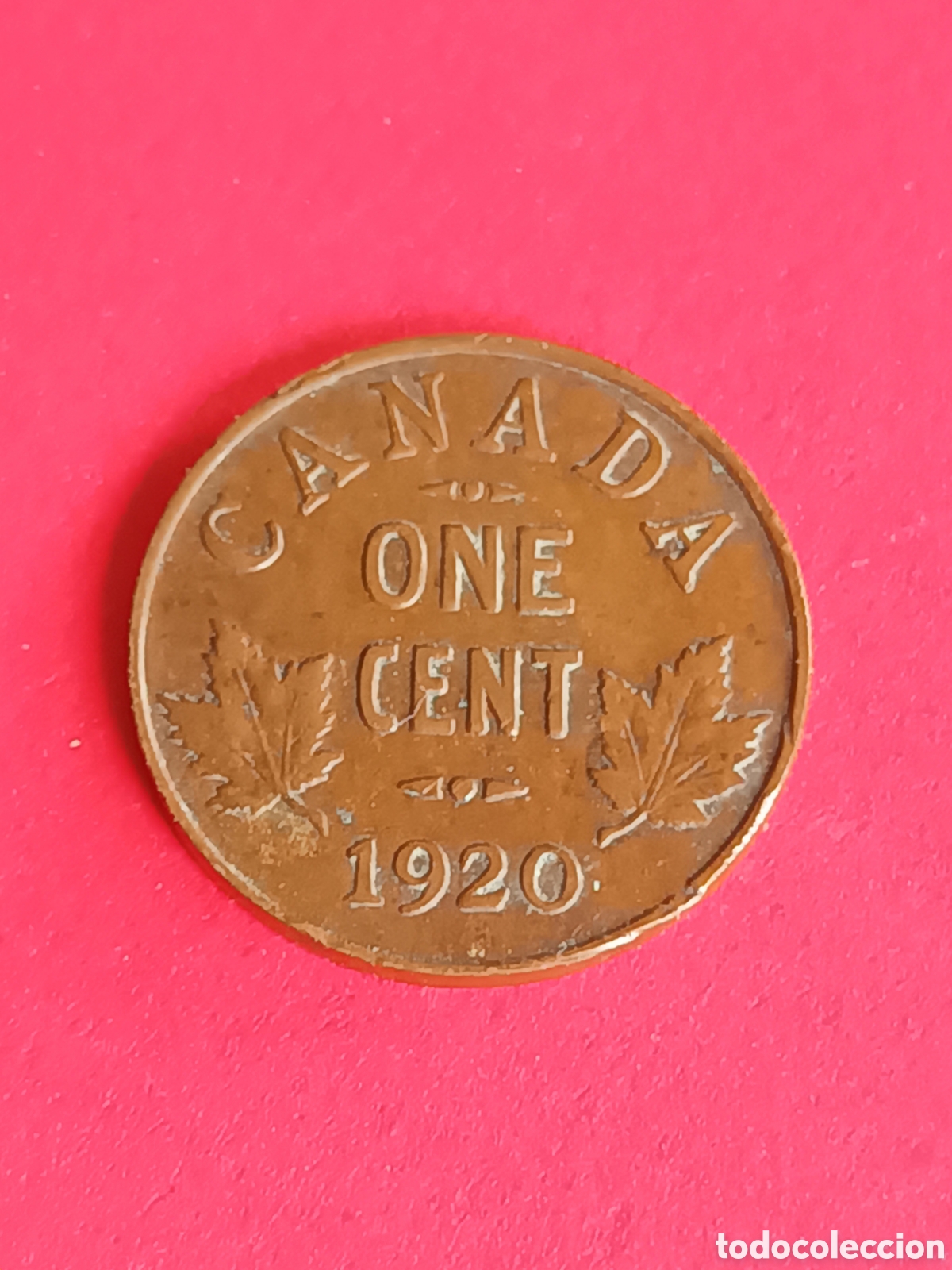 Monedas antiguas de Am&eacute;rica: CANAD&Aacute;. 1 CENTAVO DE 1920. - Foto 1