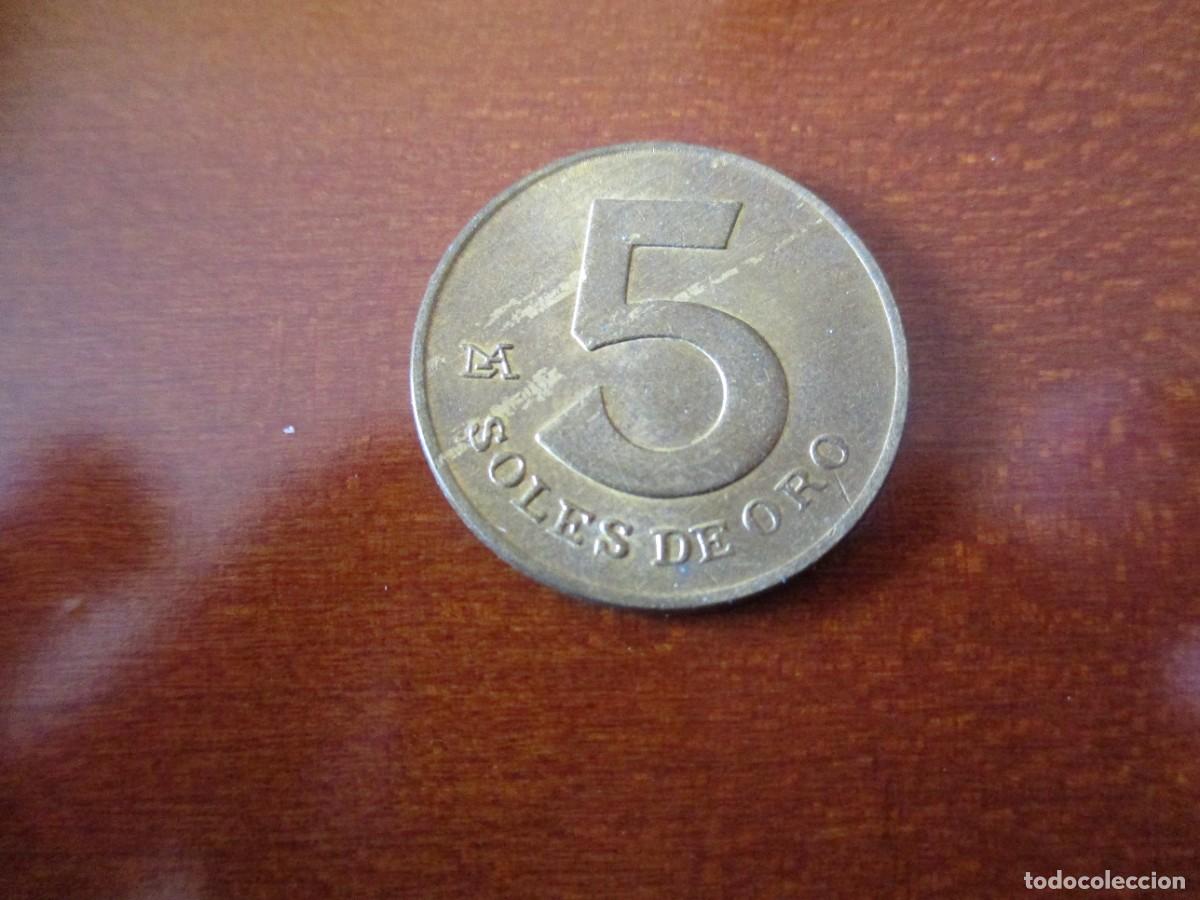 Monedas antiguas de Am&eacute;rica: PERU - 5 SOLES DE 1979 - Foto 1