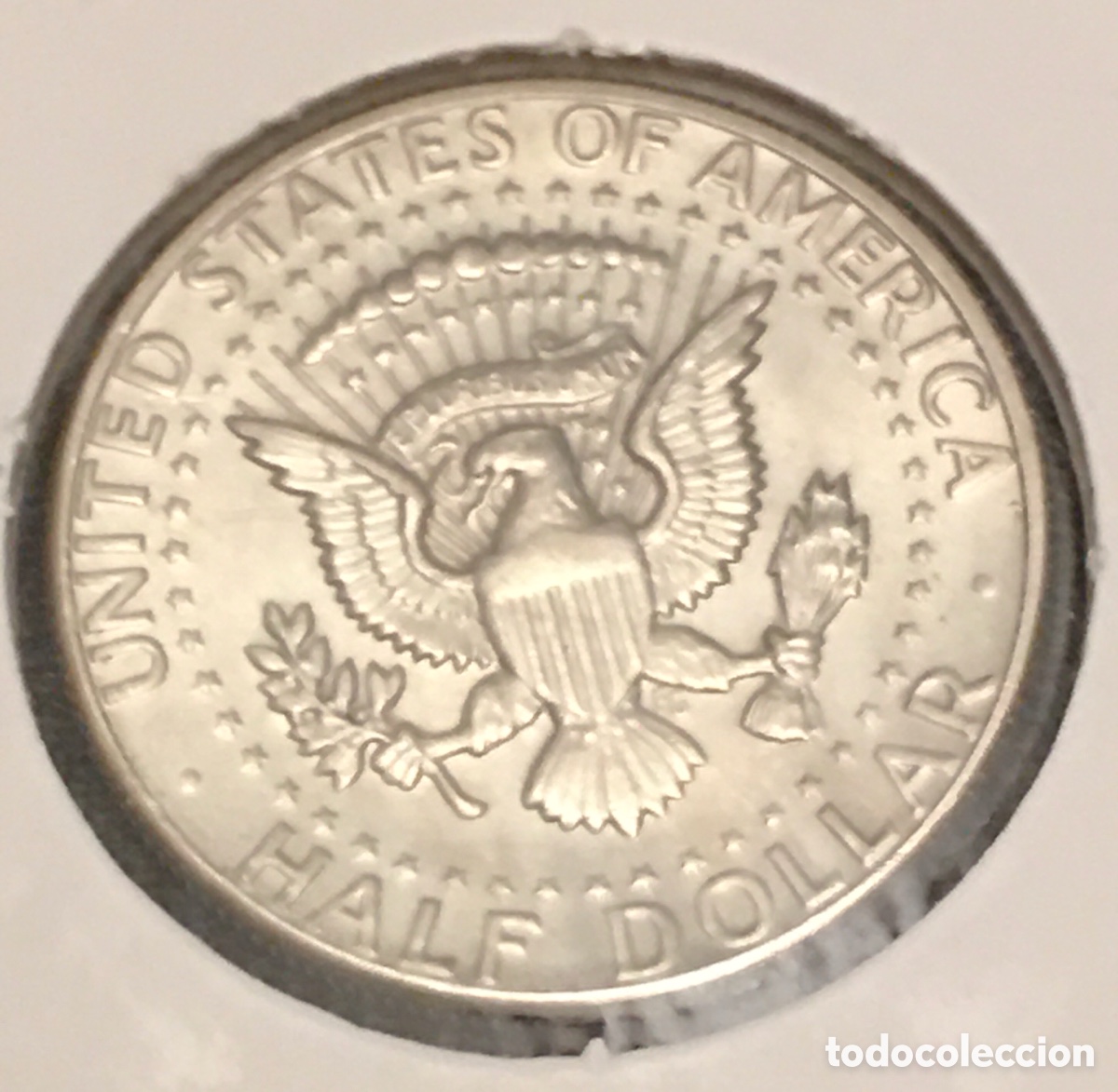 Monedas antiguas de Am&eacute;rica: Kennedy Half Dollar 1974-D - Foto 2