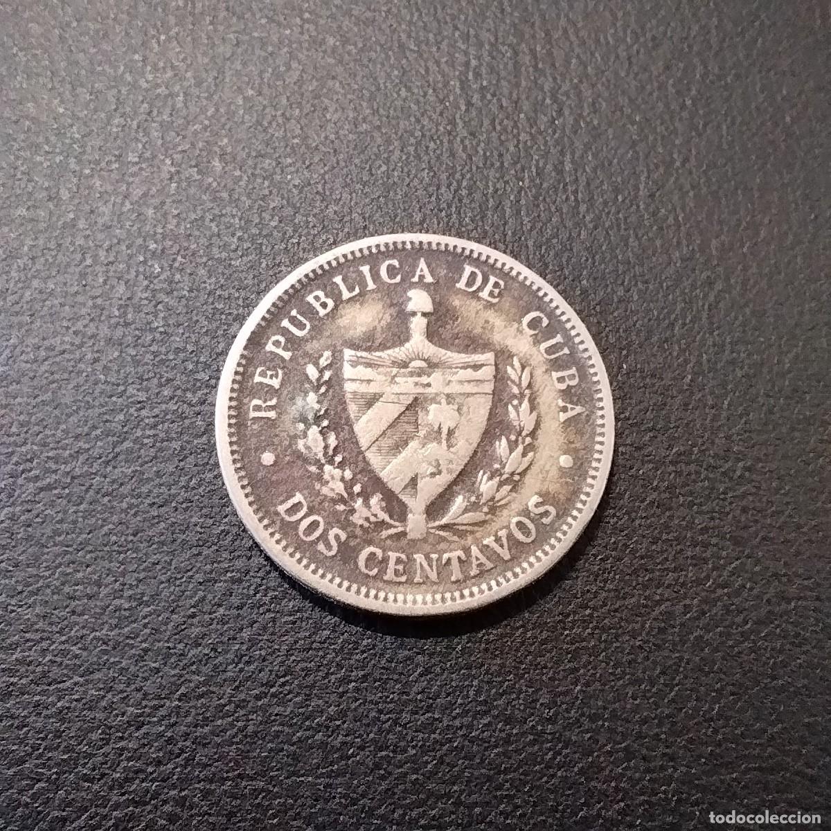 Monedas antiguas de Am&eacute;rica: Moneda 2 centavos, Cuba 1915 - Foto 2