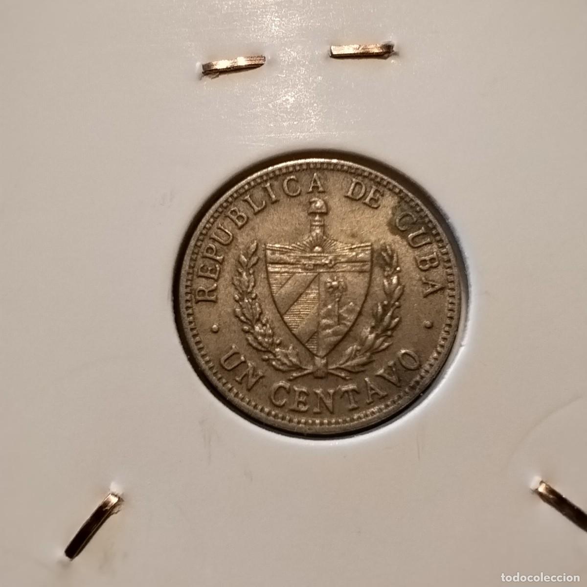 Monedas antiguas de Am&eacute;rica: Moneda 1 centavo, Cuba 1961 - Foto 2