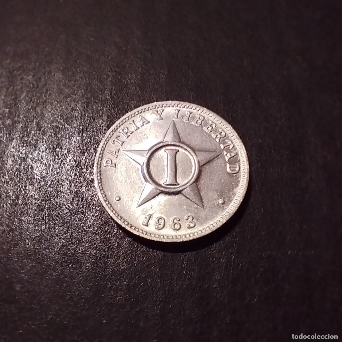 Monedas antiguas de Am&eacute;rica: Moneda 1 centavo, Cuba 1963 - Foto 1