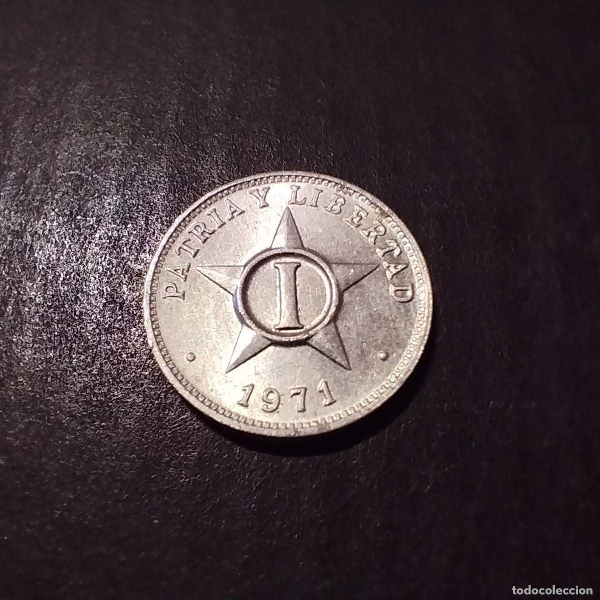 Monedas antiguas de Am&eacute;rica: Moneda 1 centavo, Cuba 1971 - Foto 1