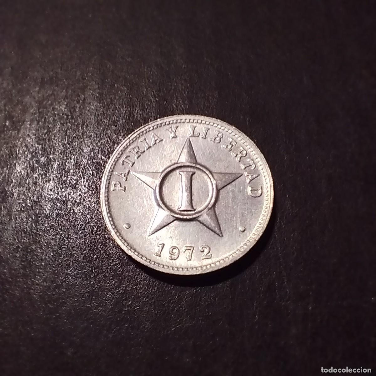 Monedas antiguas de Am&eacute;rica: Moneda 1 centavo, Cuba 1972 - Foto 1