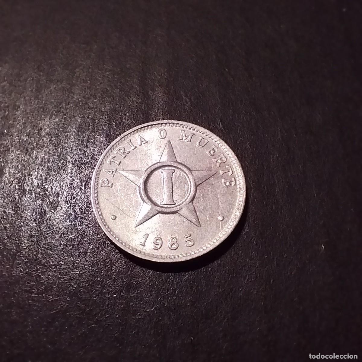 Monedas antiguas de Am&eacute;rica: Moneda 1 centavo, Cuba 1985 - Foto 1