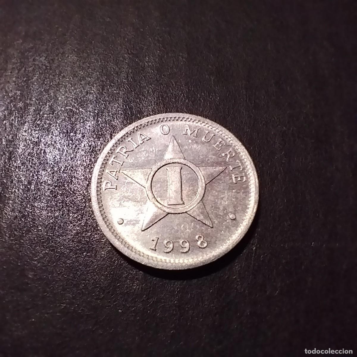 Monedas antiguas de Am&eacute;rica: Moneda 1 centavo, Cuba 1998 - Foto 1