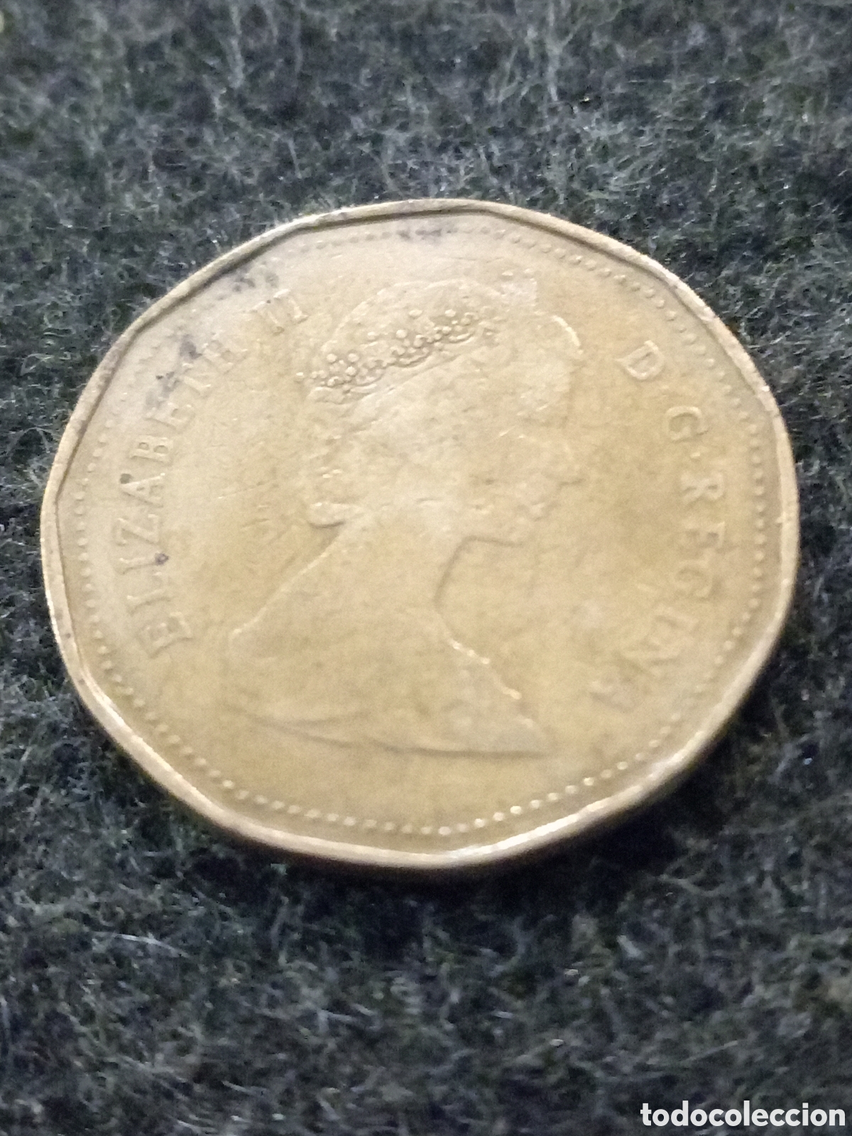 Monedas antiguas de Am&eacute;rica: 1Dolar de canada de1987 - Foto 1