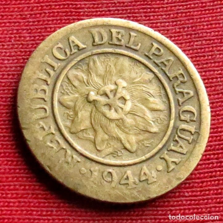 Monedas antiguas de Am&eacute;rica: Paraguay 5 centavos 1944 - Foto 2