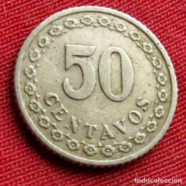 Monedas antiguas de Am&eacute;rica: Paraguay 50 centavos 1925 - Foto 1