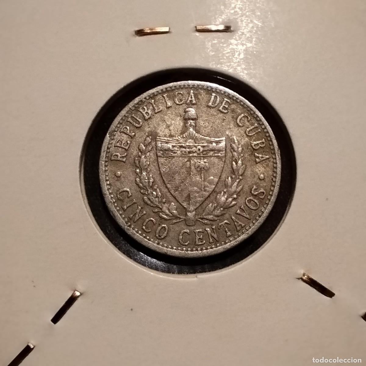 Monedas antiguas de Am&eacute;rica: Moneda 5 centavos, Cuba 1963 - Foto 2