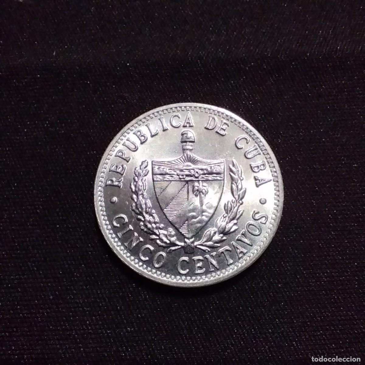 Monedas antiguas de Am&eacute;rica: Moneda 5 centavos, Cuba 1971 - Foto 2