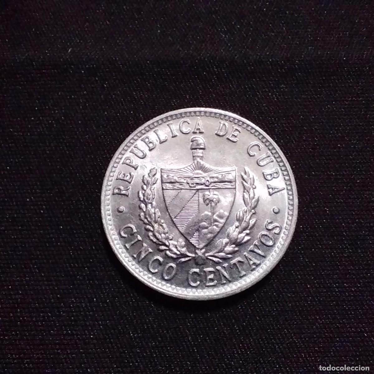Monedas antiguas de Am&eacute;rica: Moneda 5 centavos, Cuba 1972 - Foto 2