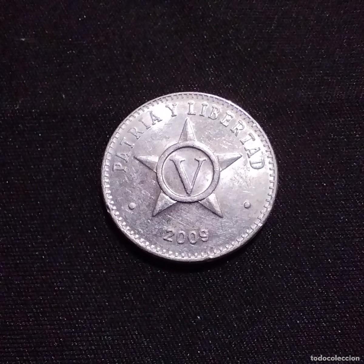 Monedas antiguas de Am&eacute;rica: Moneda 5 centavos, Cuba 2009 - Foto 1
