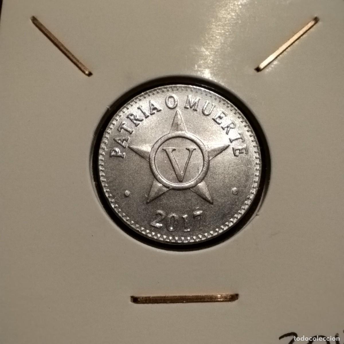 Monedas antiguas de Am&eacute;rica: Moneda 5 centavos, Cuba 2017 - Foto 1