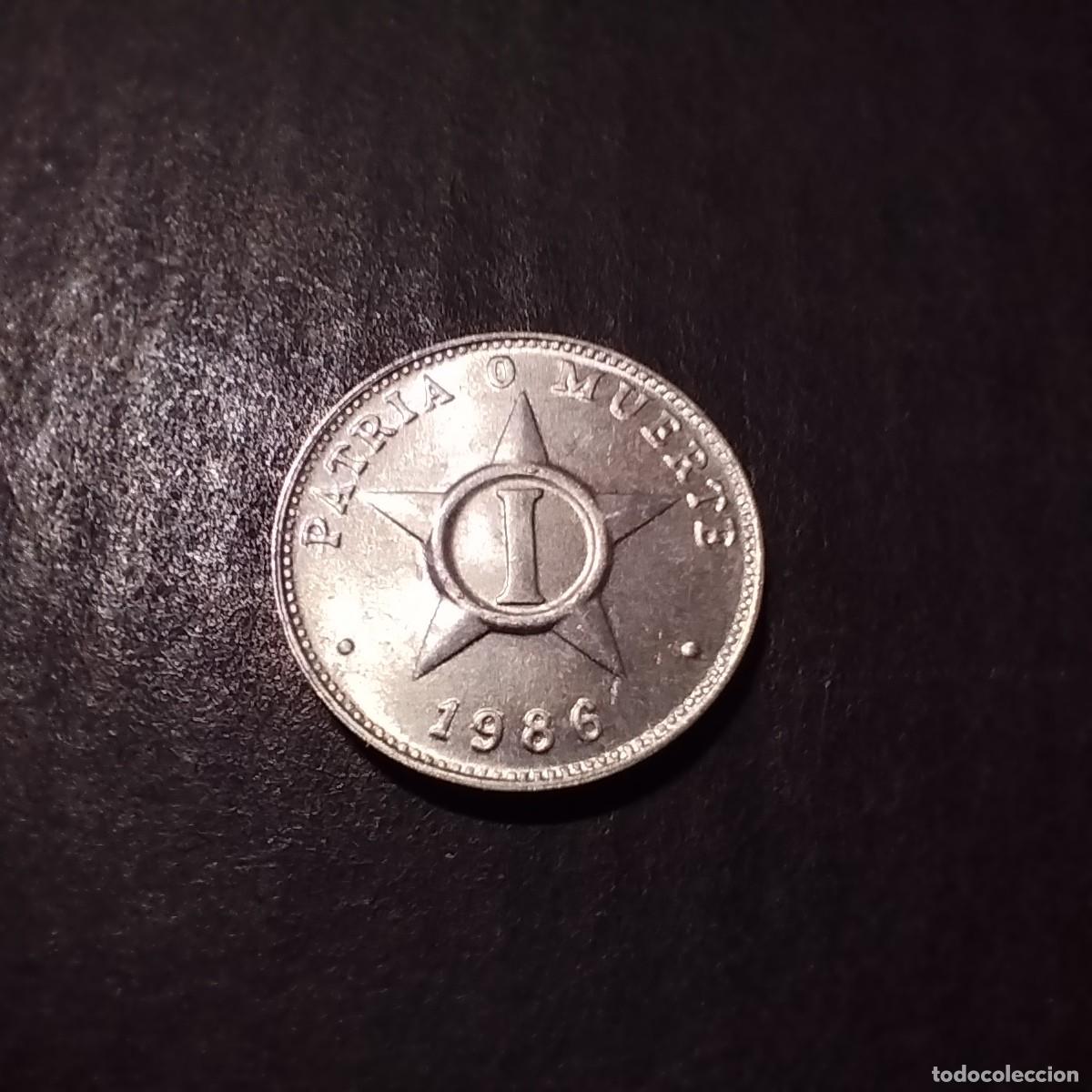 Monedas antiguas de Am&eacute;rica: Moneda 1 centavo, Cuba 1986 - Foto 1