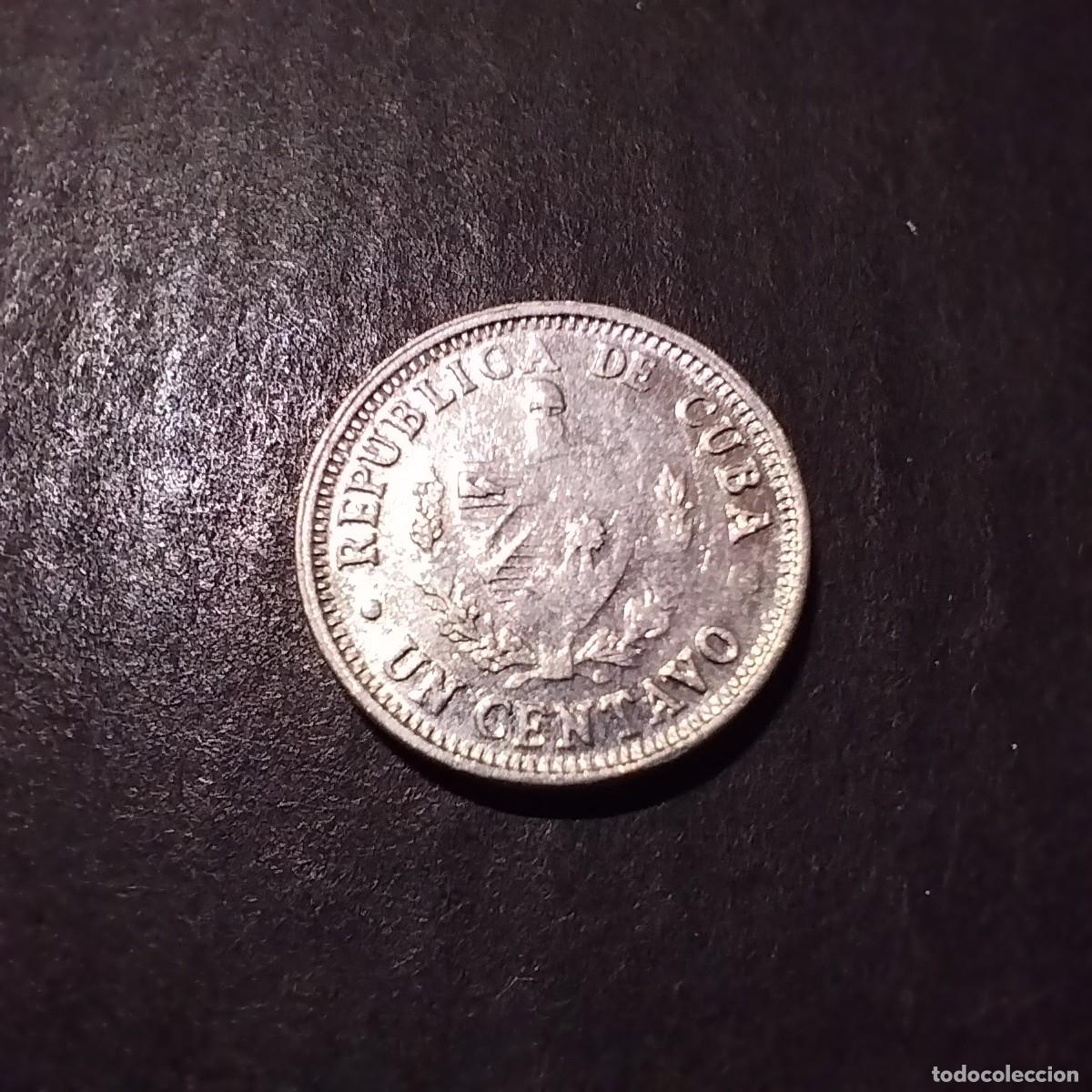 Monedas antiguas de Am&eacute;rica: Moneda 1 centavo, Cuba 2014 - Foto 2
