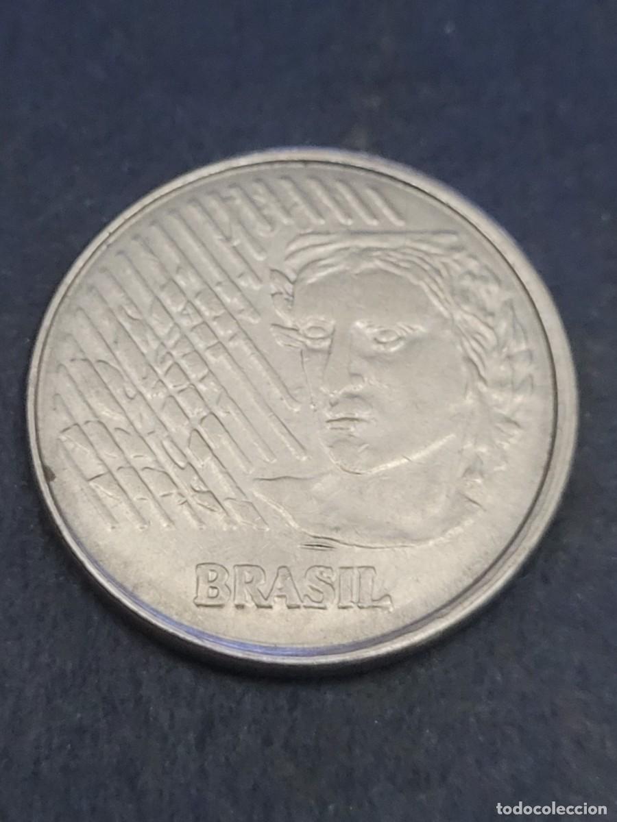 Monedas antiguas de Am&eacute;rica: Moneda 10 centavos 1995 Brasil - Foto 1