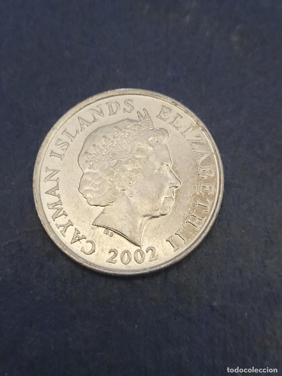 Monedas antiguas de Am&eacute;rica: Moneda 10 centavos 2002 Islas Caim&aacute;n - Foto 1