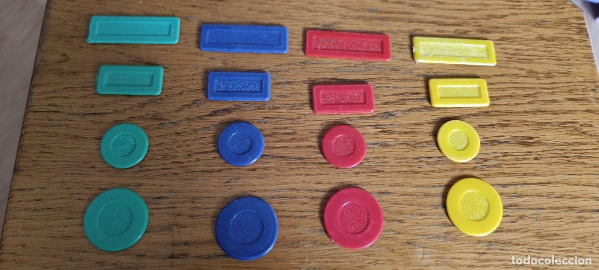 Monnaies anciennes d'Am&eacute;rique: LOTE ANTIGUAS MONEDA DE PLASTICO DE CACHARROS DE FERIA, CARRICOCHES O POKER