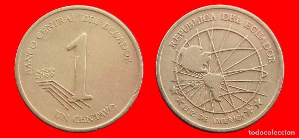 Monedas antiguas de Am&eacute;rica: 1 CENTAVO 2000 ECUADOR-140679 - Foto 1