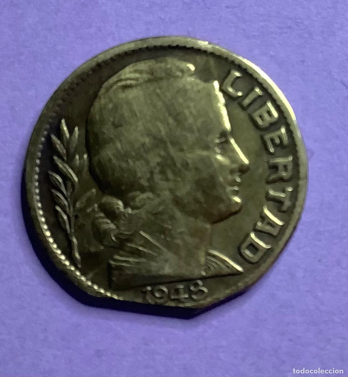 Monedas antiguas de Am&eacute;rica: ARGENTINA. 10 centavos 1948 con error km 41 - Foto 1