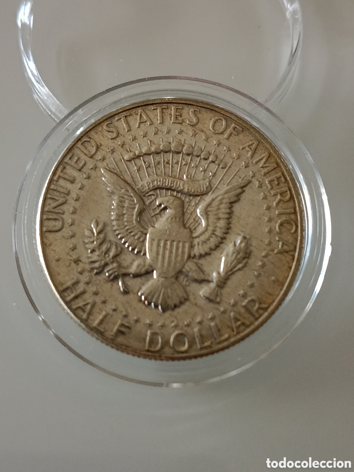 Monedas antiguas de Am&eacute;rica: 1/2 dolar 1969 Kennedy - Foto 2
