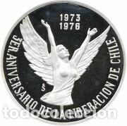 Monedas antiguas de Am&eacute;rica: CHILE 10 PESOS 1976 (PLATA) - Foto 1