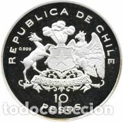 Monedas antiguas de Am&eacute;rica: CHILE 10 PESOS 1976 (PLATA) - Foto 2