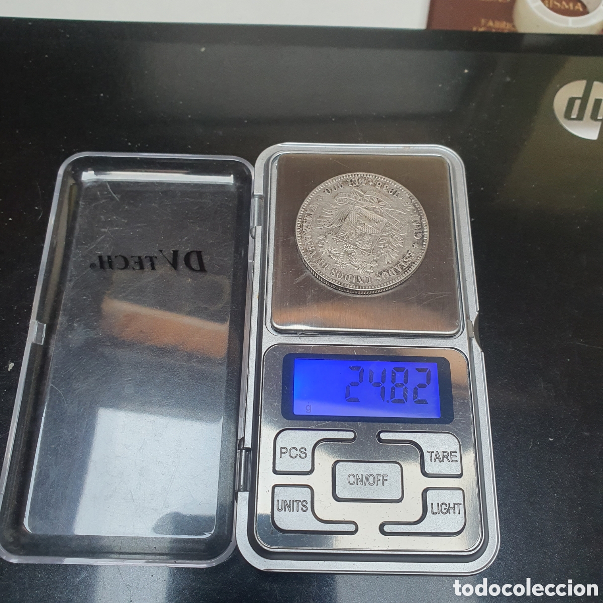 Monedas antiguas de Am&eacute;rica: Bolibar de plata 1935 - Foto 3
