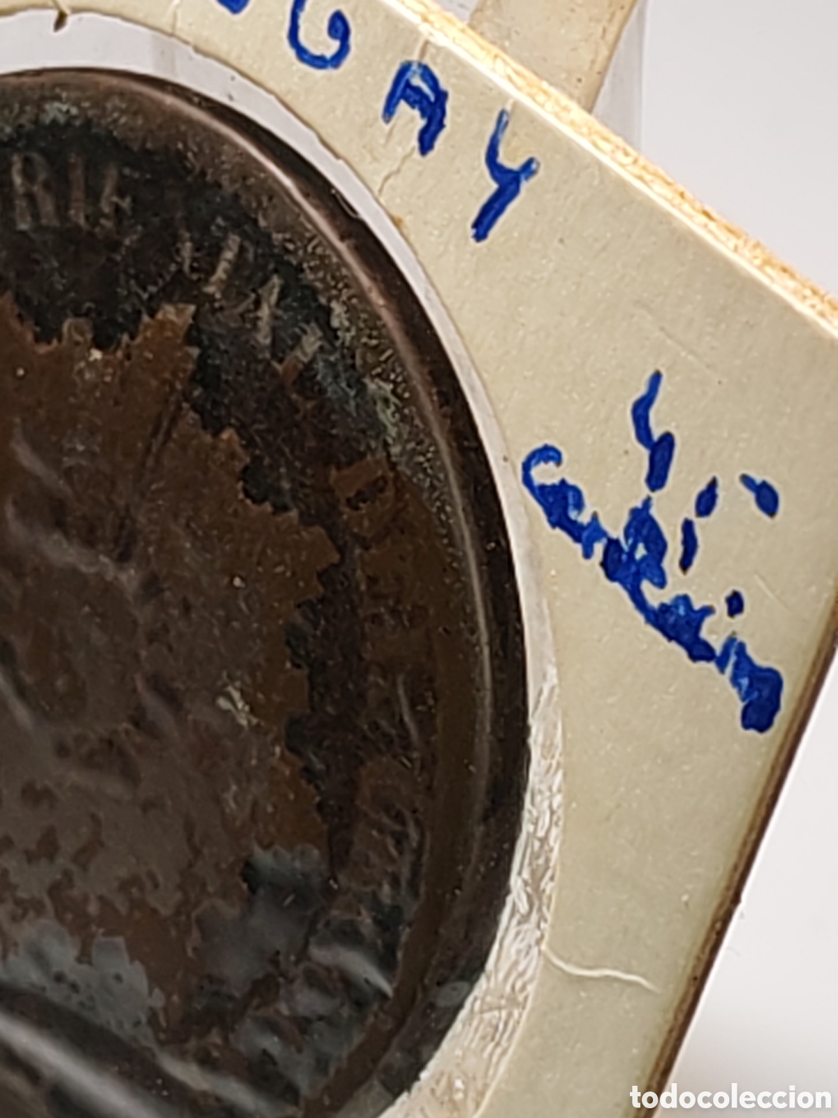 Monedas antiguas de Am&eacute;rica: Uruguay.. 4 centesimos 1869. - Foto 5