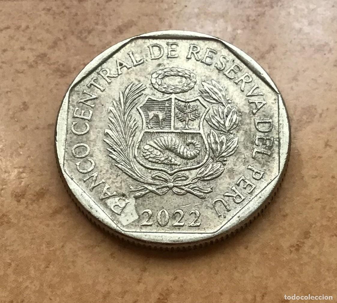 Monedas antiguas de Am&eacute;rica: 50 c&eacute;ntimos de Per&uacute;. A&ntilde;o 2022 - Foto 1