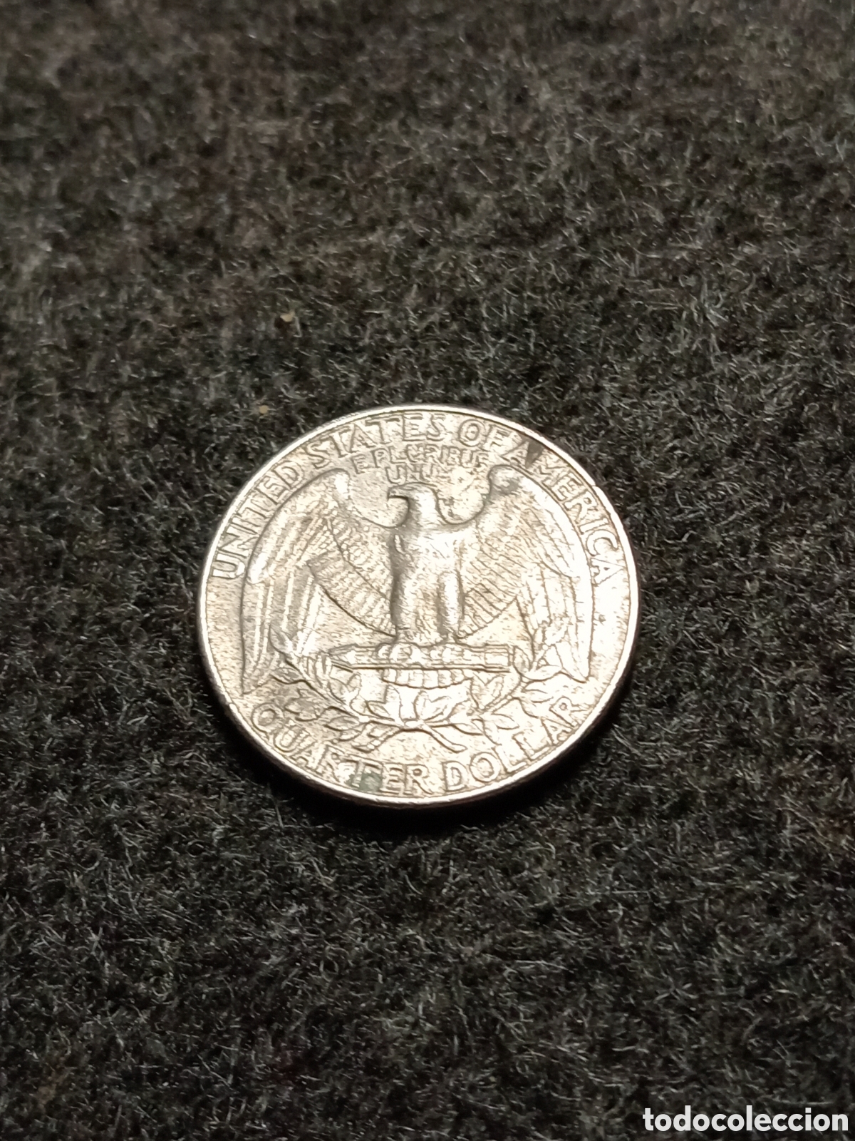 Monedas antiguas de Am&eacute;rica: Quarto de dolar 1989 - Foto 3