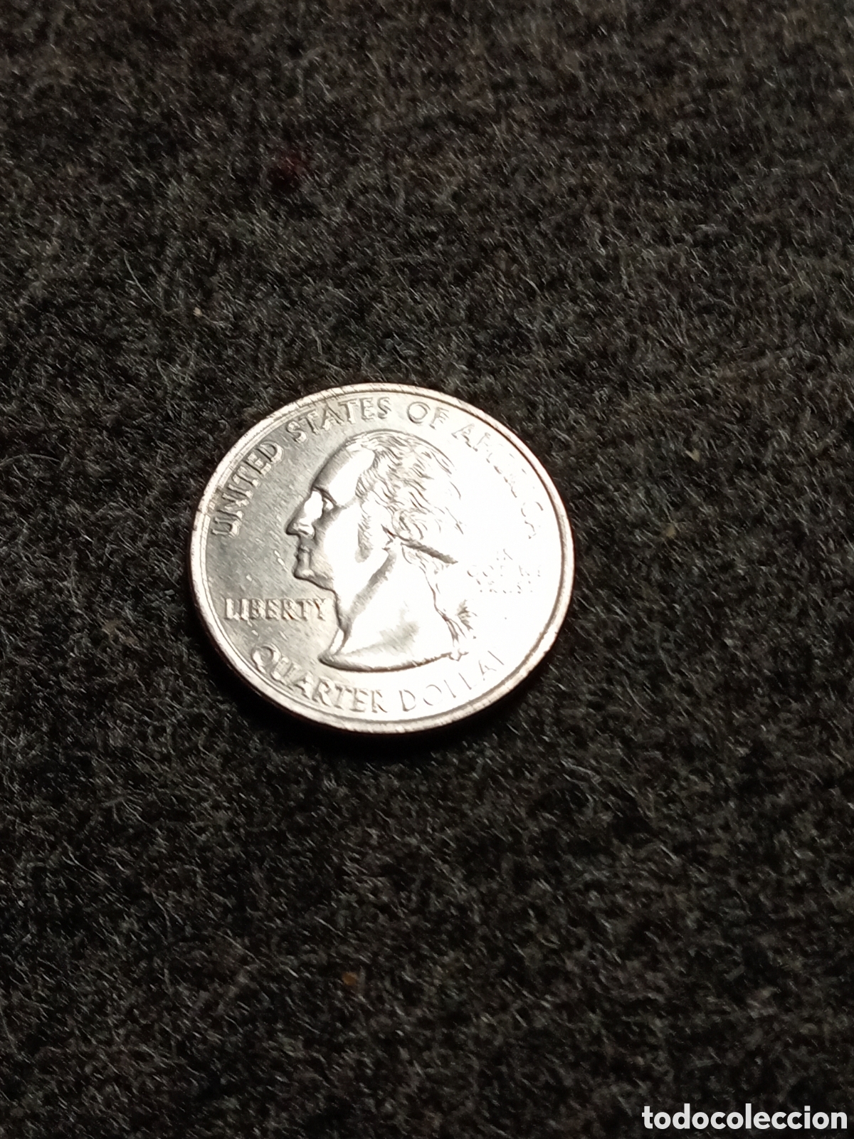 Monedas antiguas de Am&eacute;rica: Quarto de dolar americana - Foto 1