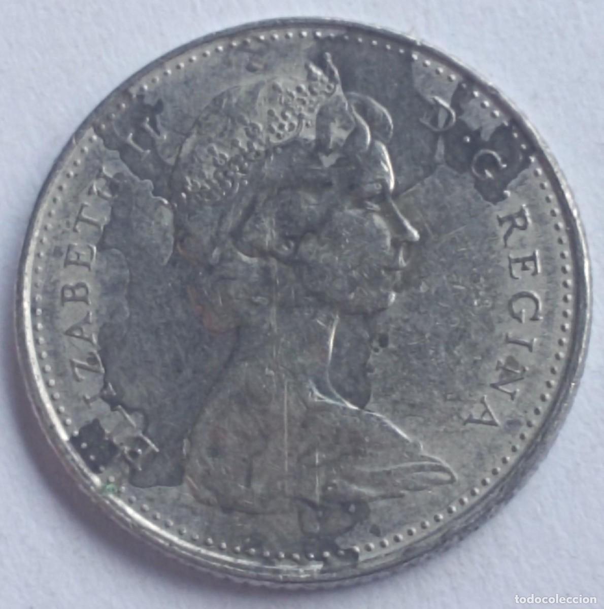Monedas antiguas de Am&eacute;rica: Moneda de Canad&aacute; 10 c&eacute;ntimos de 1978 - Foto 2