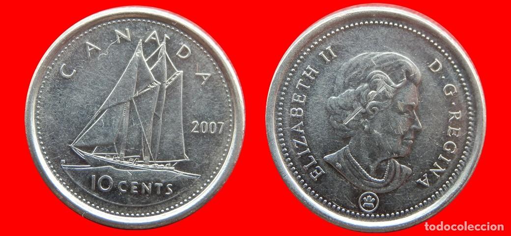Monedas antiguas de Am&eacute;rica: 10 CENTAVOS 2007 CANADA-140989 - Foto 1